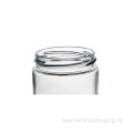 210ml Straight Sided Short Glass Jar